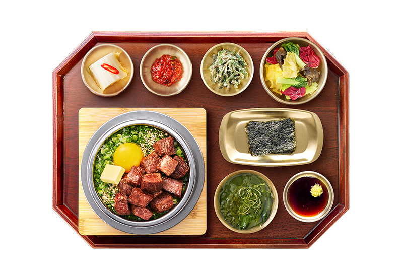 바싹불고기 깻잎제육 한상