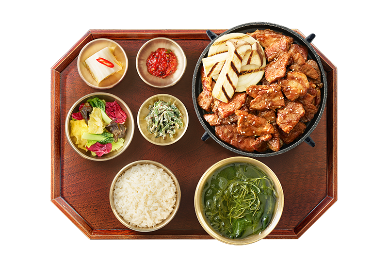 궁중 전복소갈비찜 한정식