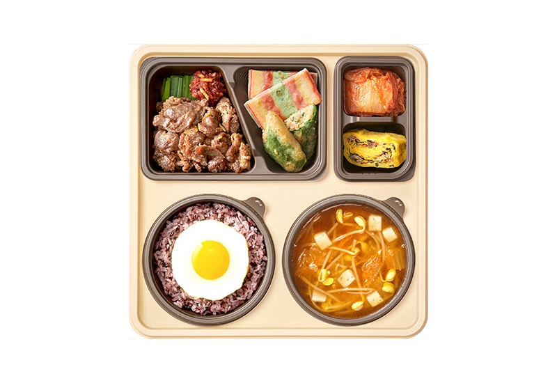 바싹불고기 국반상